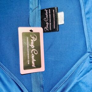 Pinup Couture dress sapphire blue new with tags